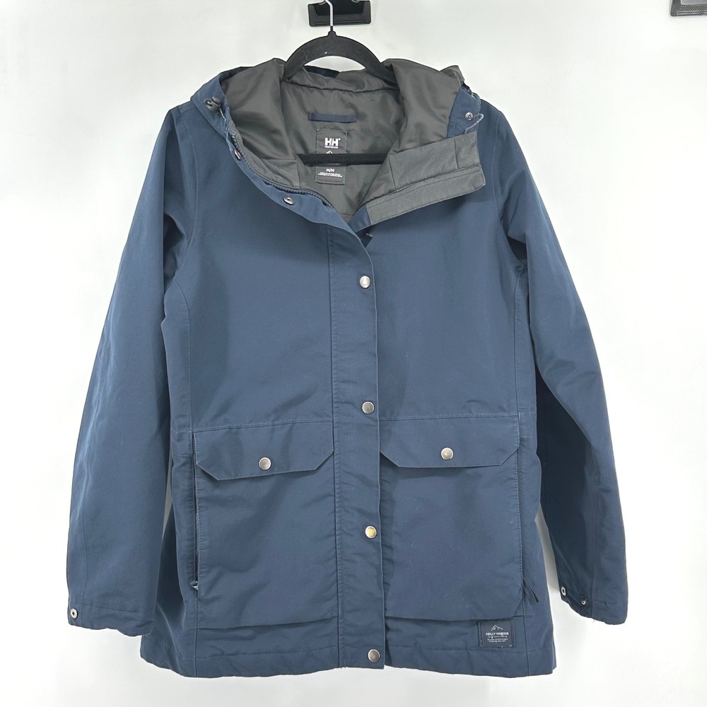 Helly Hansen Helly Tech Protection Parka Women M Gorpcore Outdoors Hiking Rain